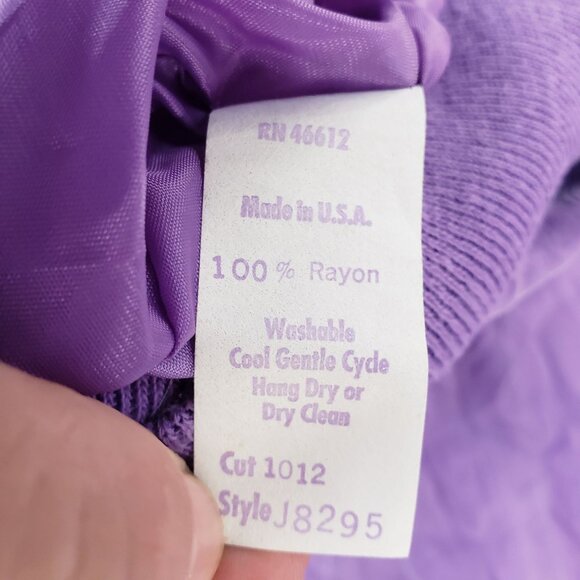 Vintage Alan Stuart Bomber Jacket Lightweight Made In USA Mens Sz XL - Picture 8 of 8